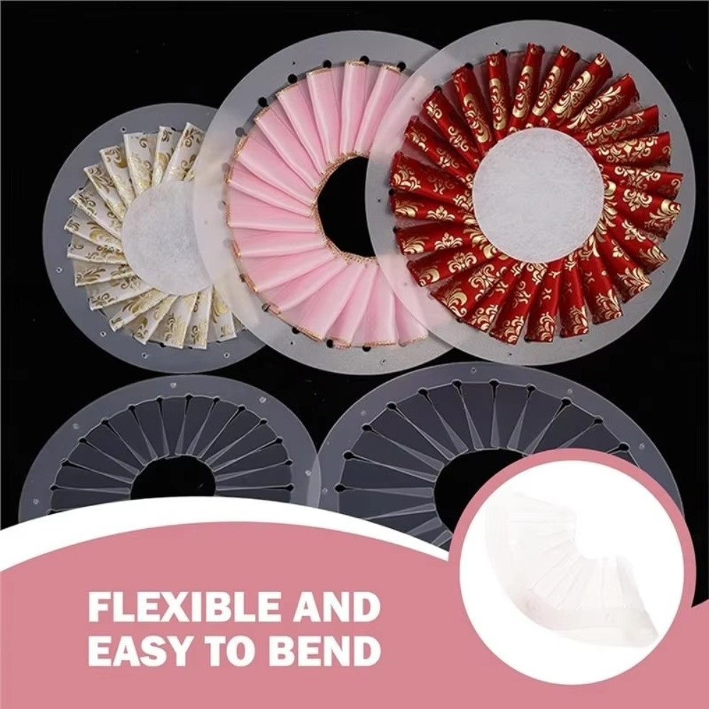 Pom Pom Maker Tool - 9cm 12cm 15cm Rosette Maker Ribbon