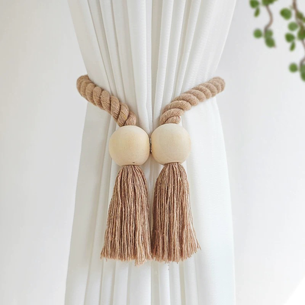 1PC Simple Fringe Beaded Curta - Beaded Trim Fringe avaliação e preço