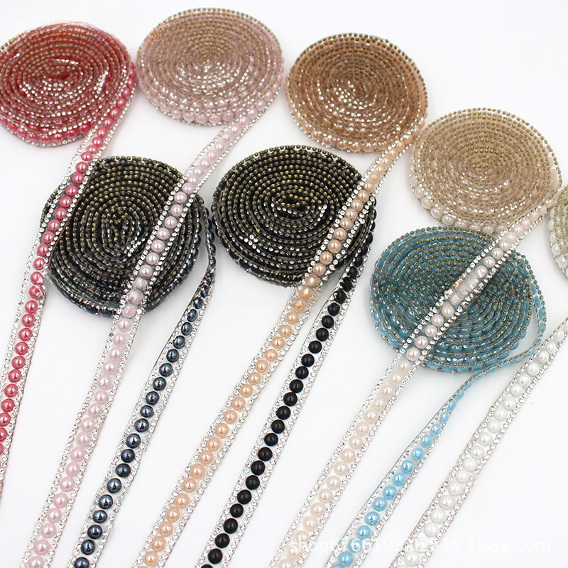 Diy Rhinestone Decorative Stri - Embellishment Glue Craft avaliação e preço