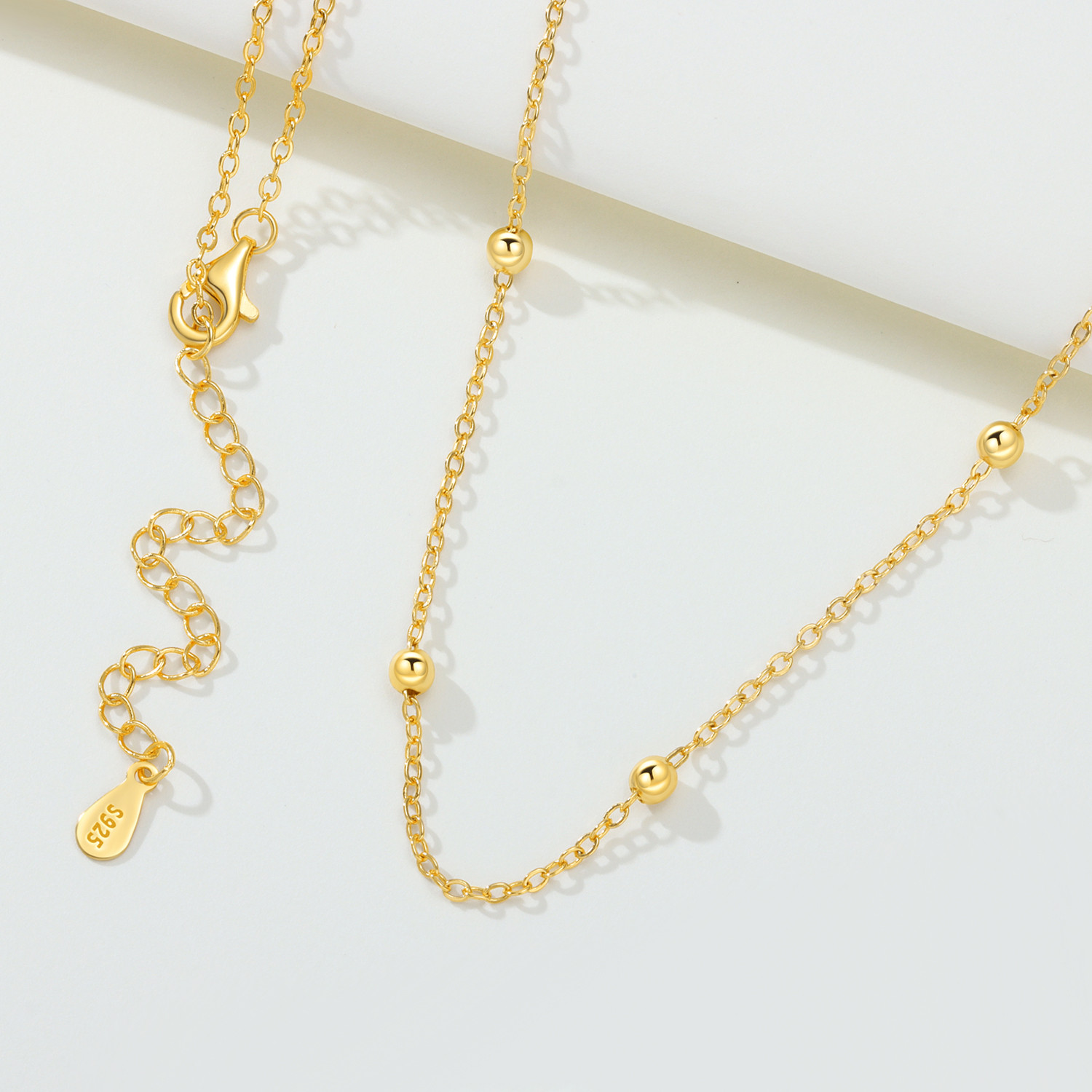 Orstarry S925 Sterling Silver  - Pearl Trim Chain avaliação e preço