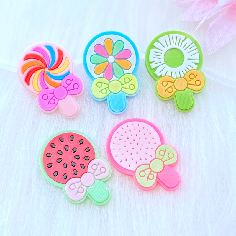 10pcs New Cute Lollipop Series - Embellishment Glue Craft avaliação e preço