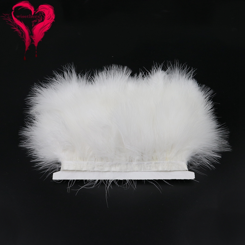 1 Meter Fancy Soft Fluffy Dyed - Feather Trim Marabou avaliação e preço