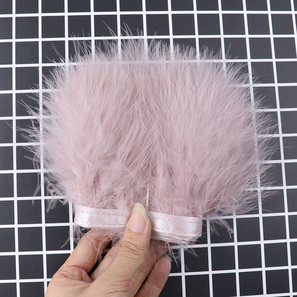 1 Meter Fancy Soft Fluffy Dyed - Feather Trim Marabou avaliação e preço