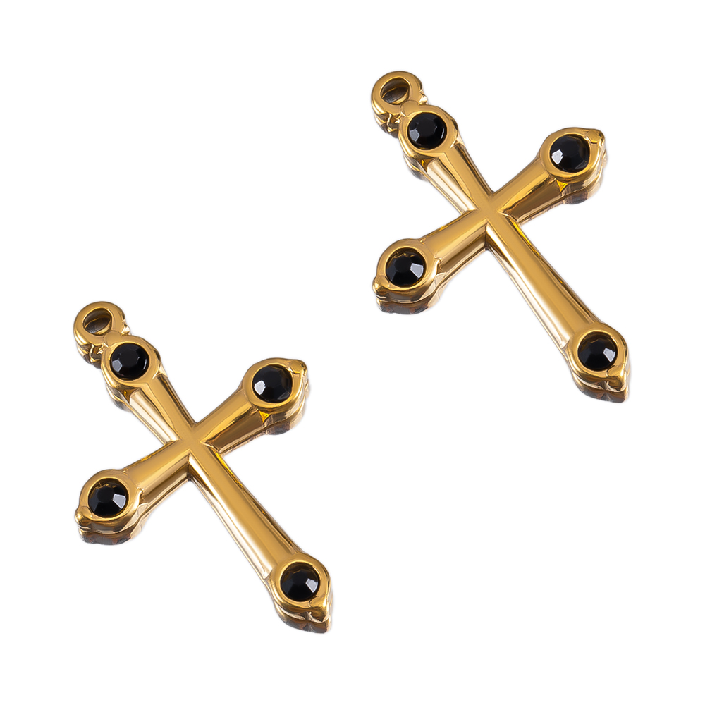 2pcs Stainless Steel Flower Cr - Embellishment Crafts avaliação e preço