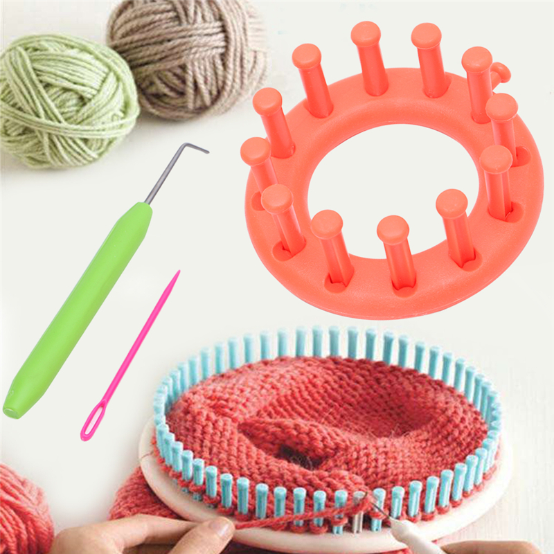 Circular Knitter Knitting Loom - Pom Pom Maker Tool avaliação e preço