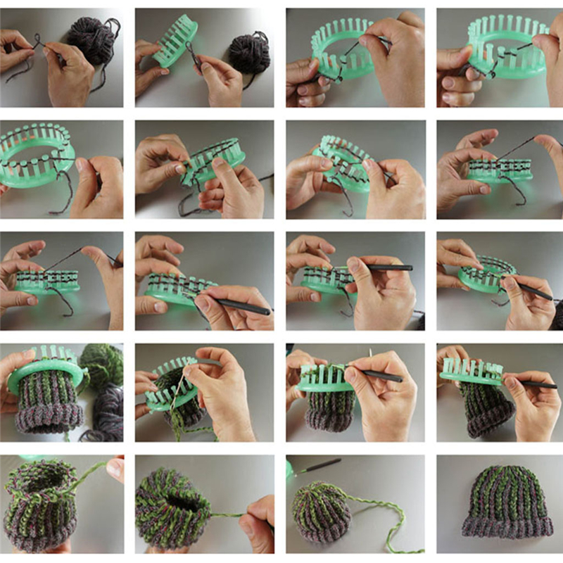 Circular Knitter Knitting Loom - Pom Pom Maker Tool avaliação e preço