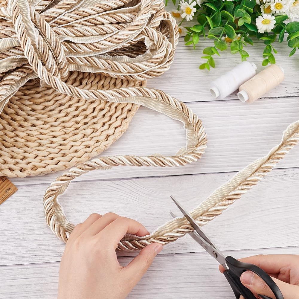 6M Polyester Twisted Lip Cord  - Cord Trim Twisted avaliação e preço