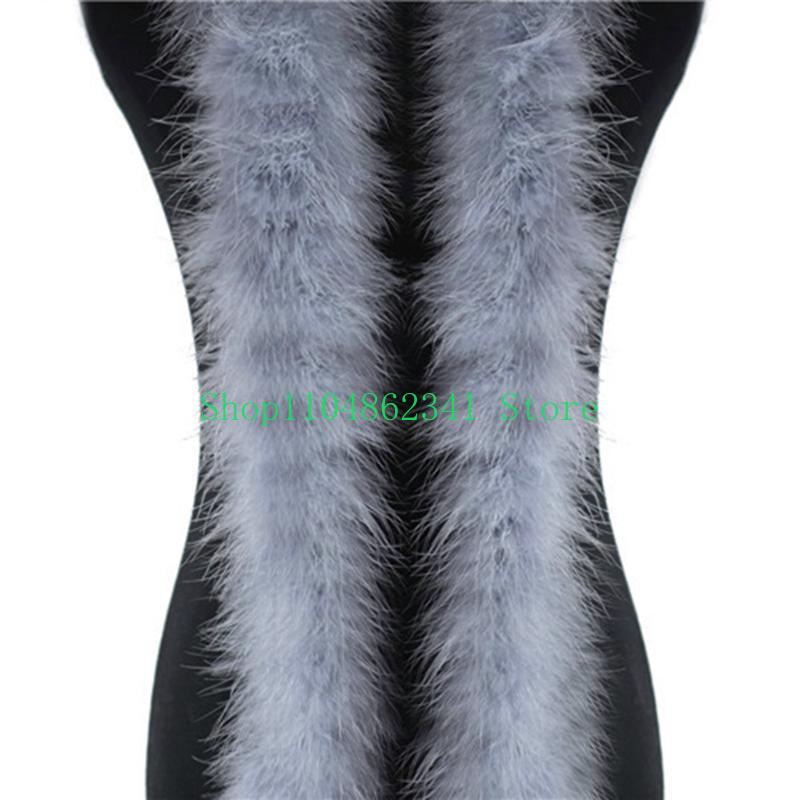 2 Yards Fluffy Marabou Feather - Feather Trim Marabou avaliação e preço