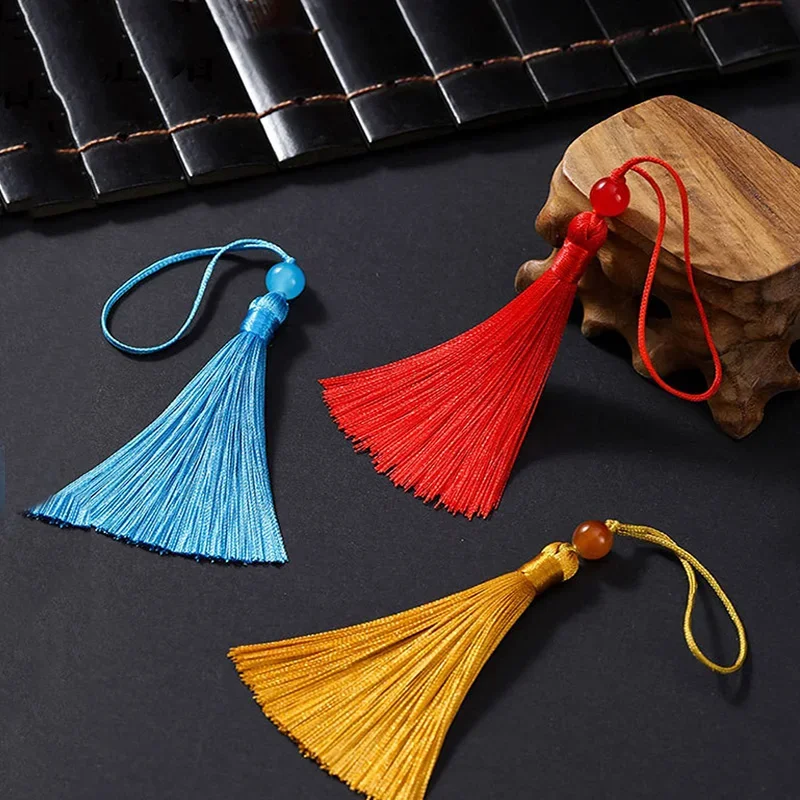 10/5Pcs Polyester Silk Tassel  - Beaded Trim Fringe avaliação e preço