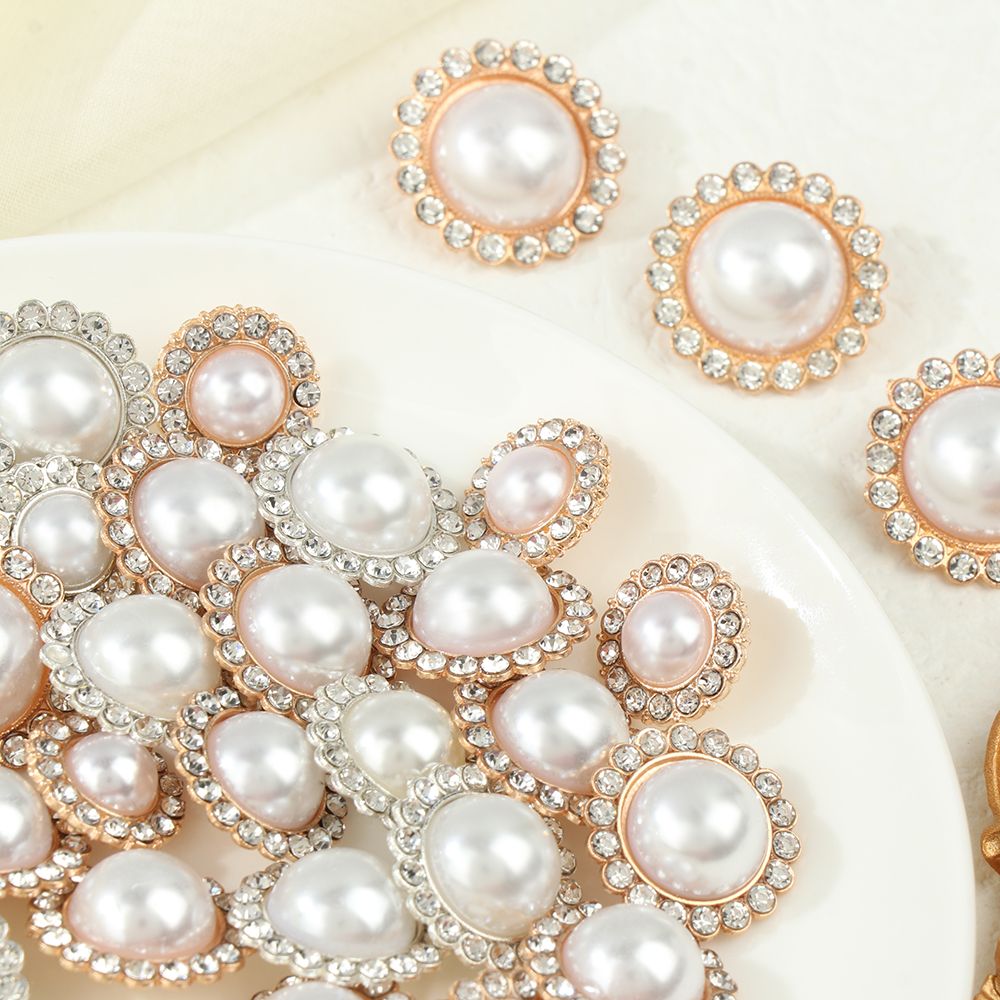 10Pcs Alloy Shiny Rhinestone P - Sew On Rhinestone avaliação e preço