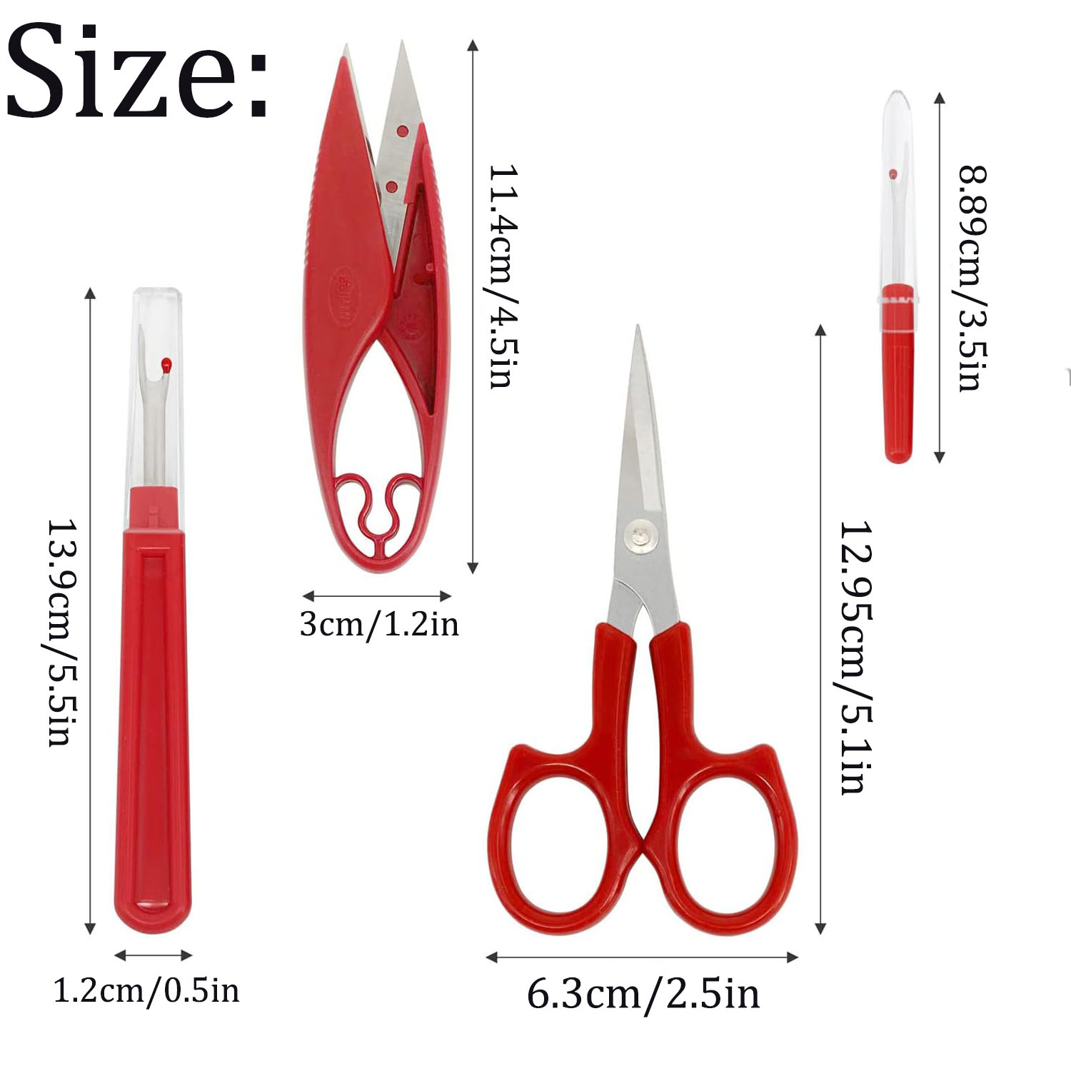 1/2/6Pcs Sewing Seam Ripper Ki - Pom Pom Maker Tool avaliação e preço