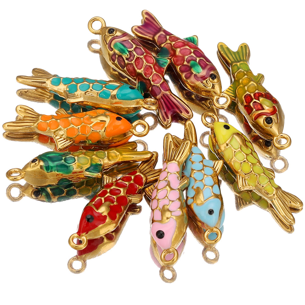 2pcs Stainless Steel Colorful  - Embellishment Crafts avaliação e preço