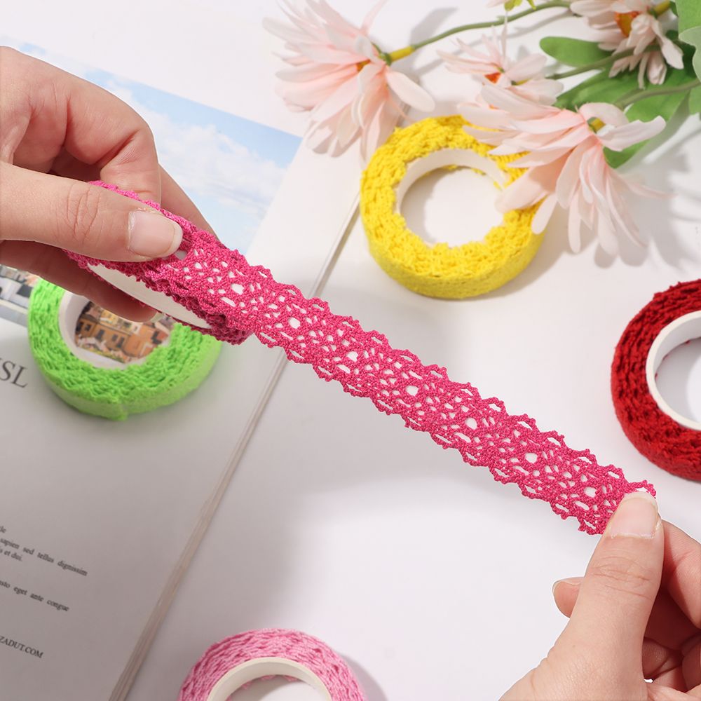 2Yards/pc Lace Tapes Sticker S - Lace Ribbon Trim avaliação e preço