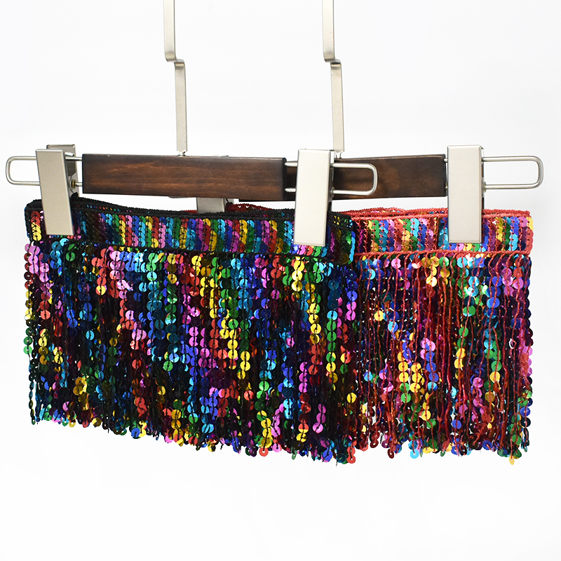 5/10Yards Sequin Fringe Tassel - Beaded Trim Fringe avaliação e preço
