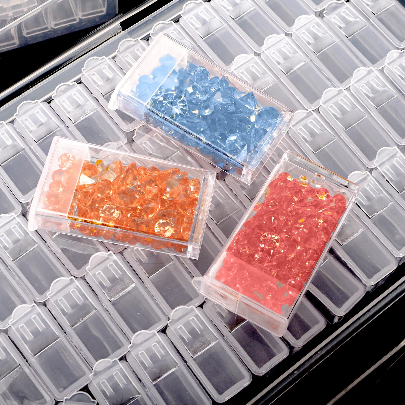 Diamond Art Storage Containers - Craft Embellishment Storage avaliação e preço