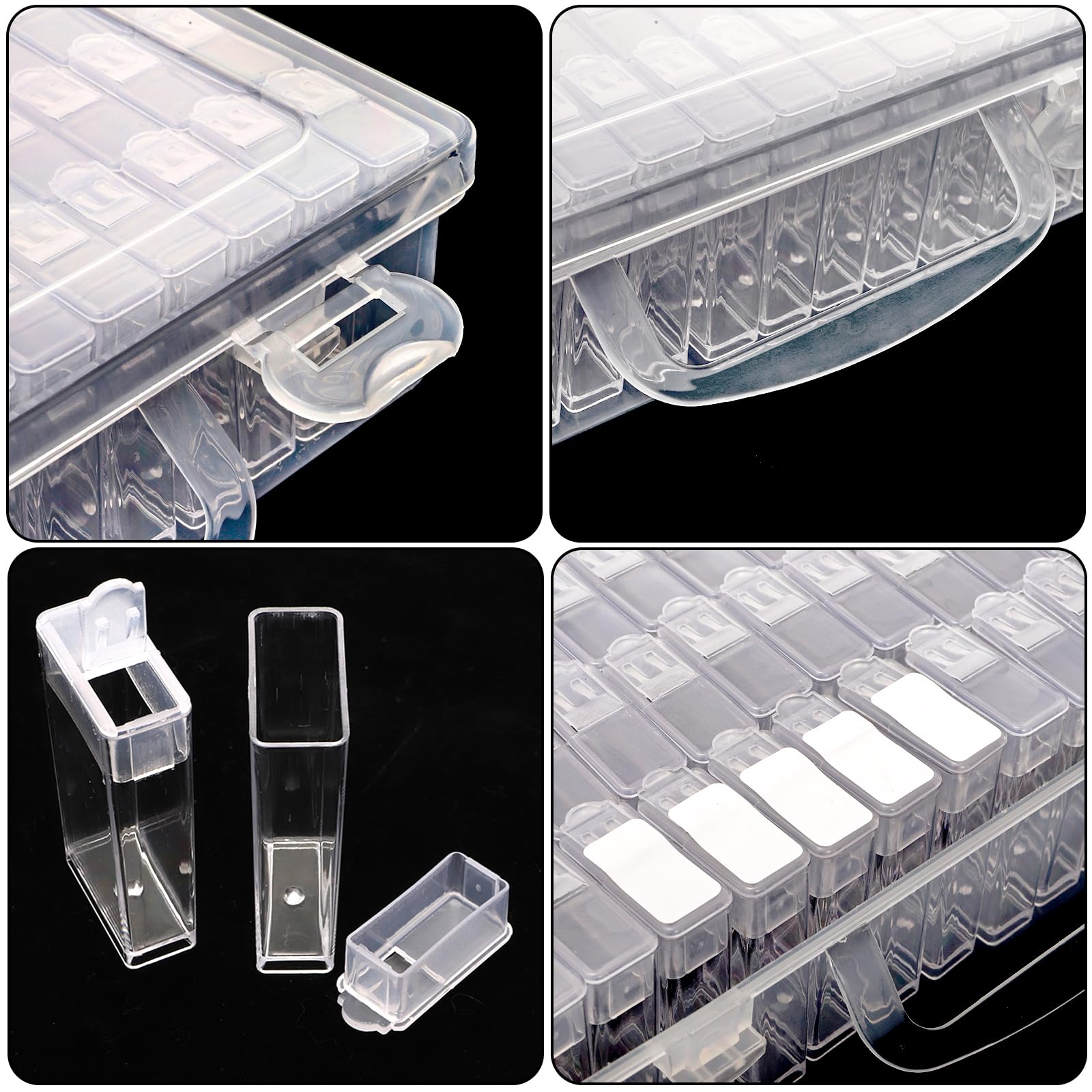 Diamond Art Storage Containers - Craft Embellishment Storage avaliação e preço