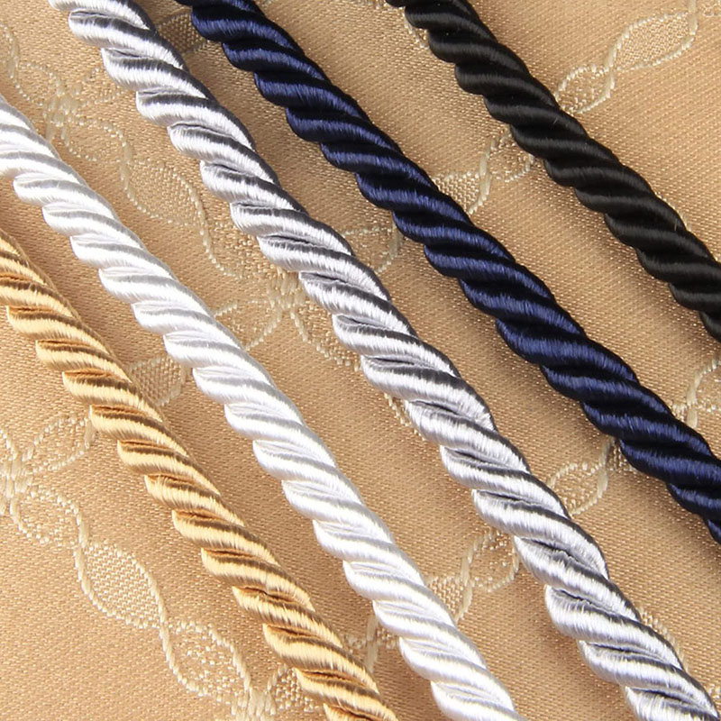 5mm 5/10YD Twisted Cord Rope T - Cord Trim Twisted avaliação e preço