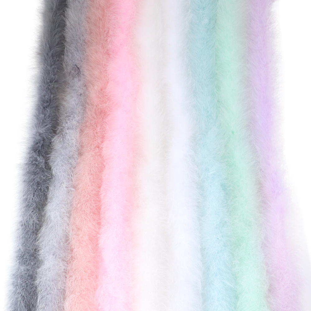 22g Turkey Marabou Feather Boa - Feather Trim Marabou avaliação e preço