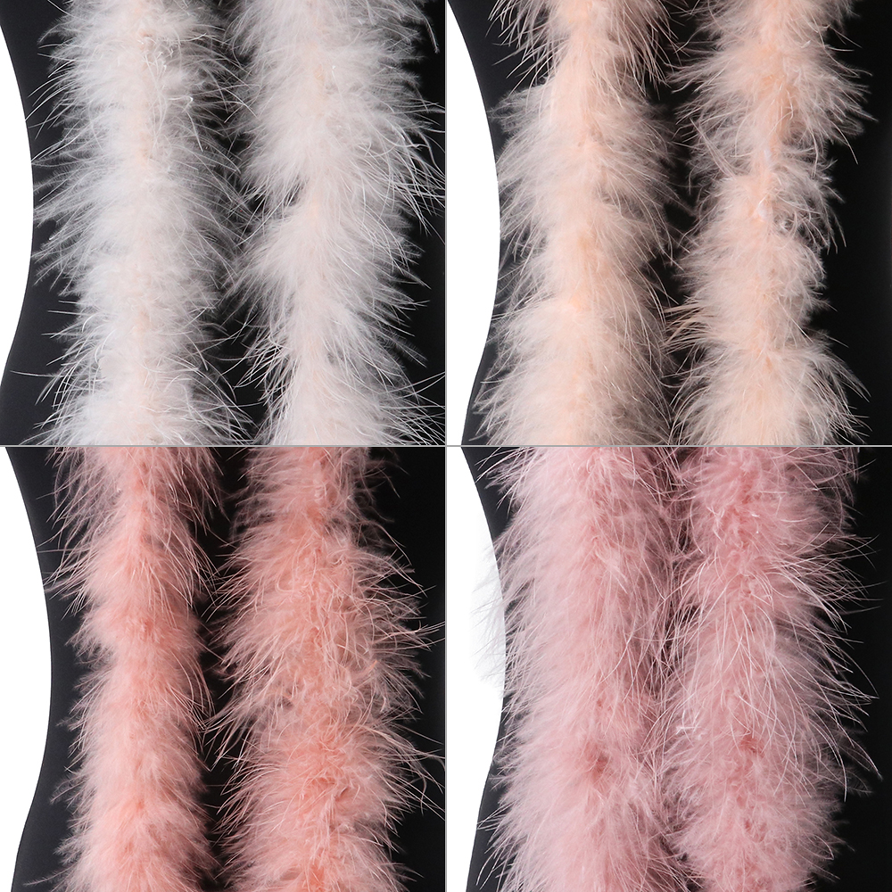 22g Turkey Marabou Feather Boa - Feather Trim Marabou avaliação e preço