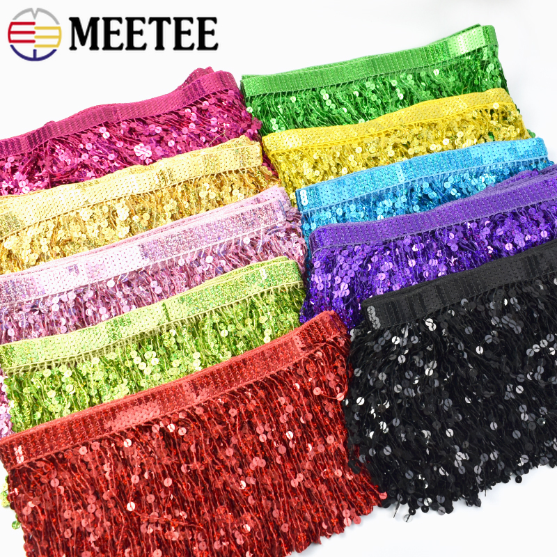 1-5Meters 16cm Beaded Tassel F - Beaded Trim Fringe avaliação e preço