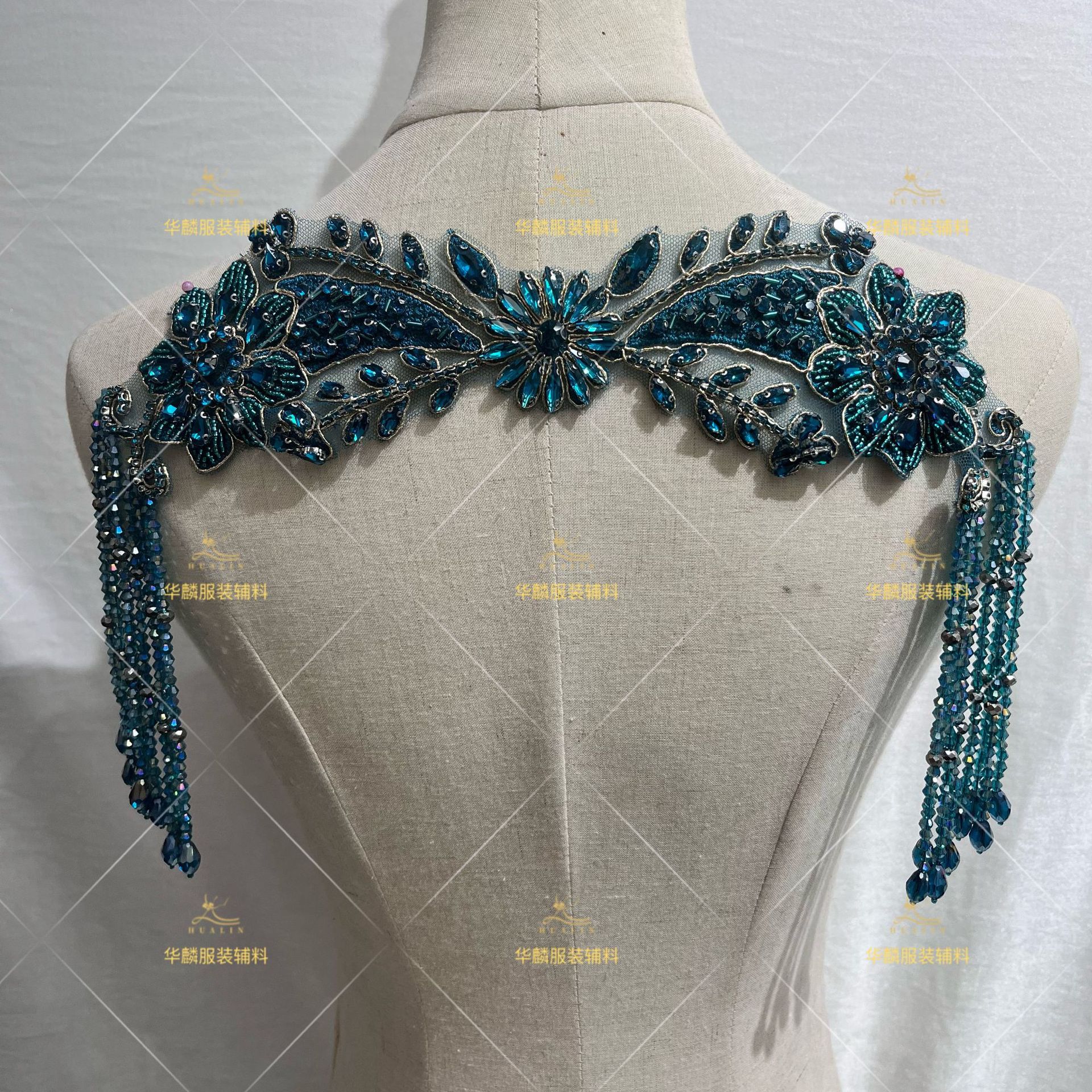 Hand Beaded Fringe Trim with P - Beaded Trim Fringe avaliação e preço