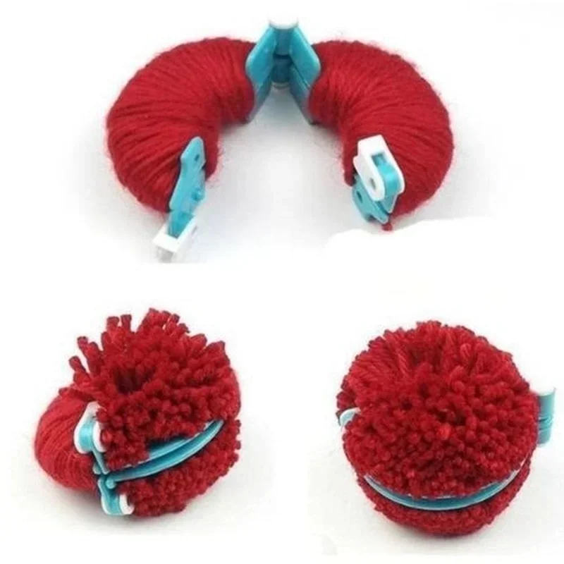 8PCS 4 Sizes Fluff Ball Weaver - Pom Pom Maker Tool avaliação e preço