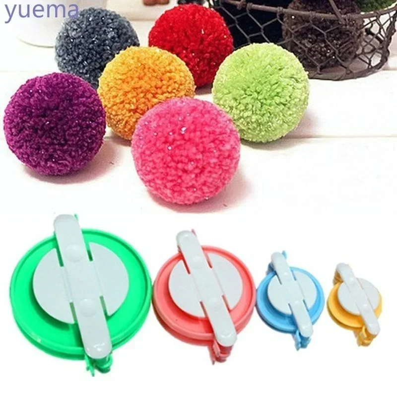 8PCS 4 Sizes Fluff Ball Weaver - Pom Pom Maker Tool avaliação e preço