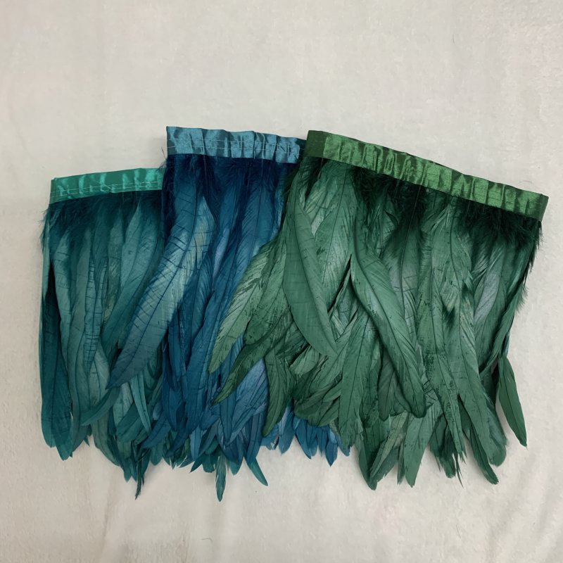 25-30cm/10-12inch Rooster Tail - Feather Trim Marabou avaliação e preço