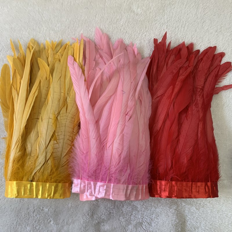 25-30cm/10-12inch Rooster Tail - Feather Trim Marabou avaliação e preço