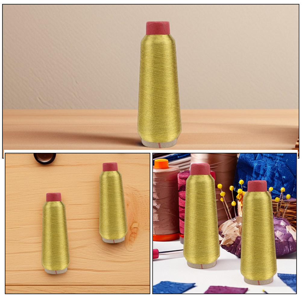 2 Rolls Metallic Golden Glitte - Embroidery Craft avaliação e preço