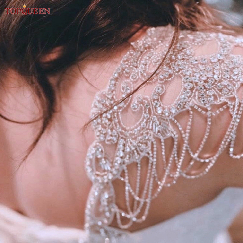 TOPQUEEN SP63 Bridal Tassels R - Sew On Rhinestone avaliação e preço