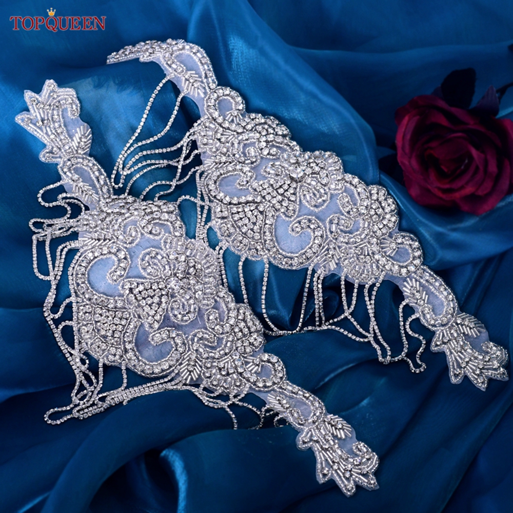TOPQUEEN SP63 Bridal Tassels R - Sew On Rhinestone avaliação e preço