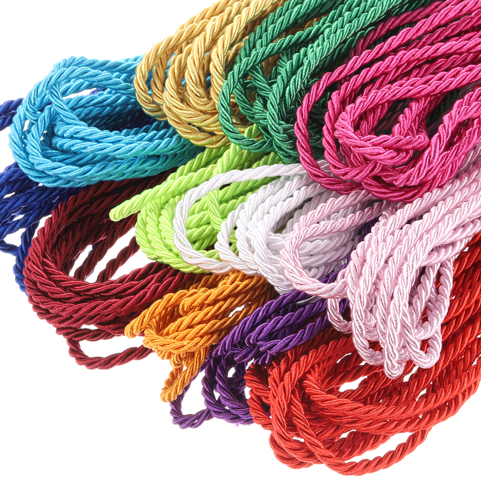 Uxcell 5 Yard 3mm Twisted Cord - Cord Trim Twisted avaliação e preço
