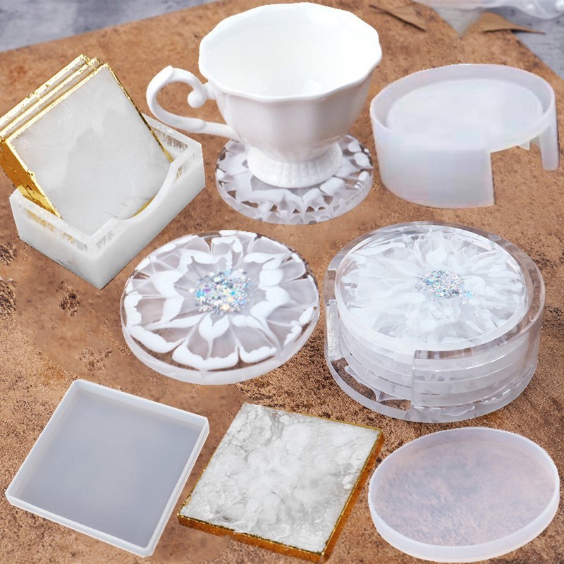 SNASAN Coaster Cup Mat Silicon - Craft Embellishment Storage avaliação e preço