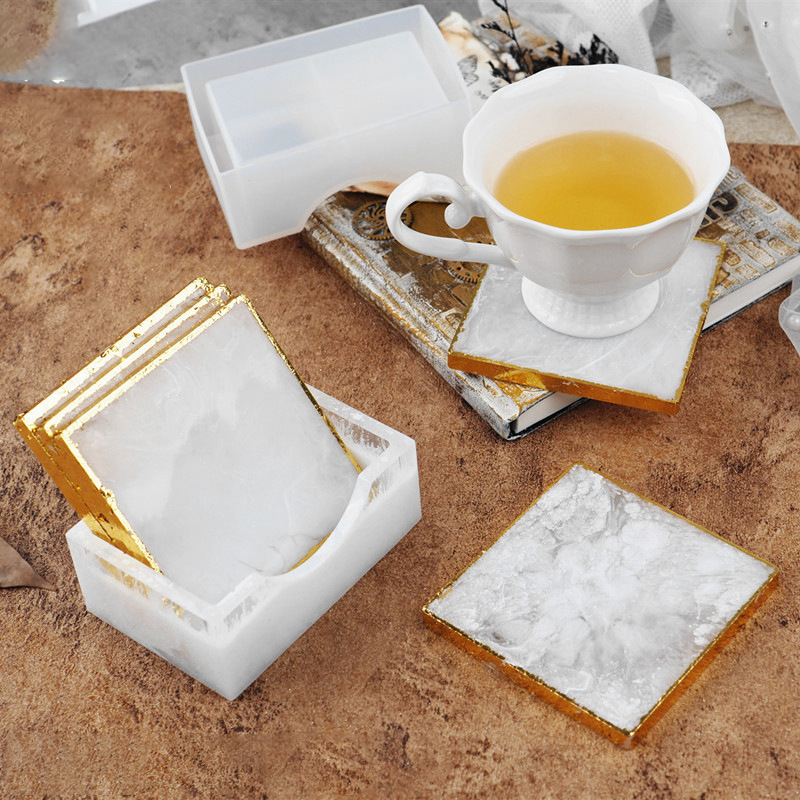 SNASAN Coaster Cup Mat Silicon - Craft Embellishment Storage avaliação e preço