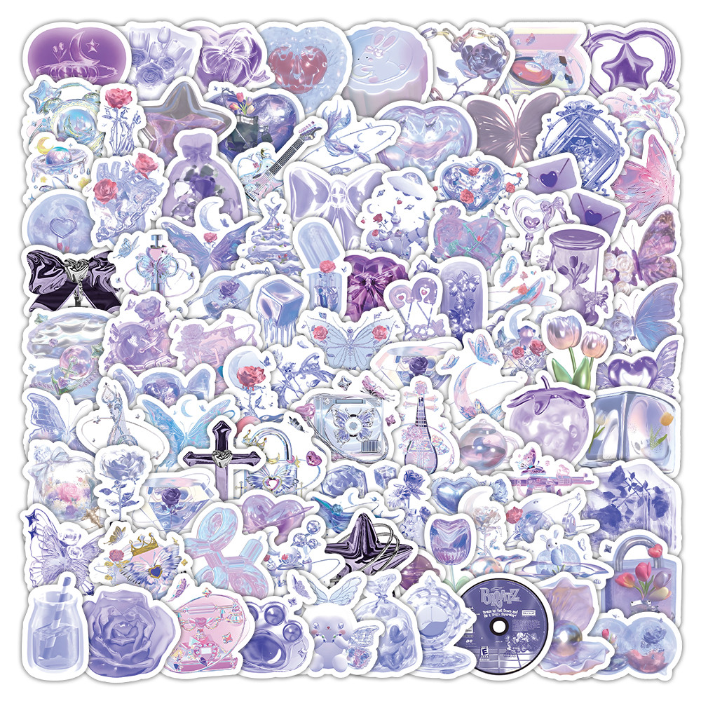 103 Pcs Glittery Shimmery Purp - Craft Embellishment World avaliação e preço