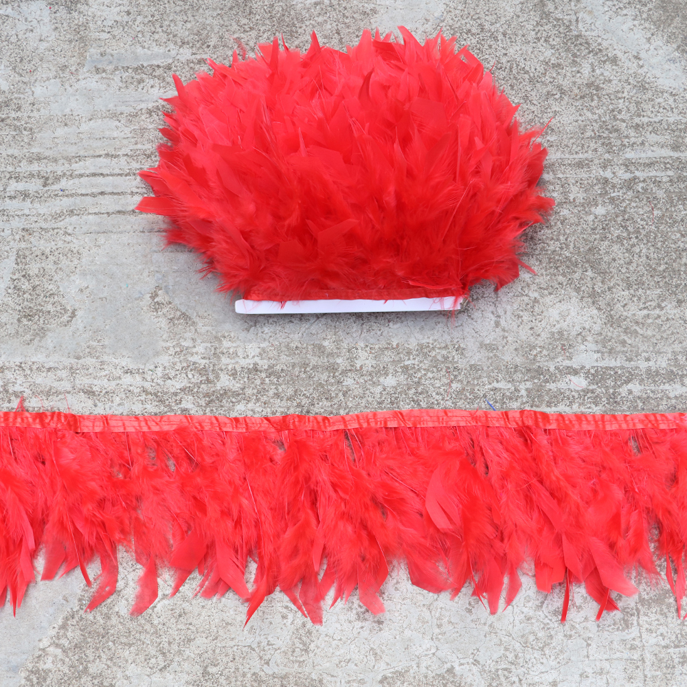1M Natural Turkey Feathers Tri - Feather Trim Marabou avaliação e preço