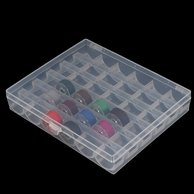 1pc 36 Spools Empty Bobbins St - Craft Embellishment Storage avaliação e preço