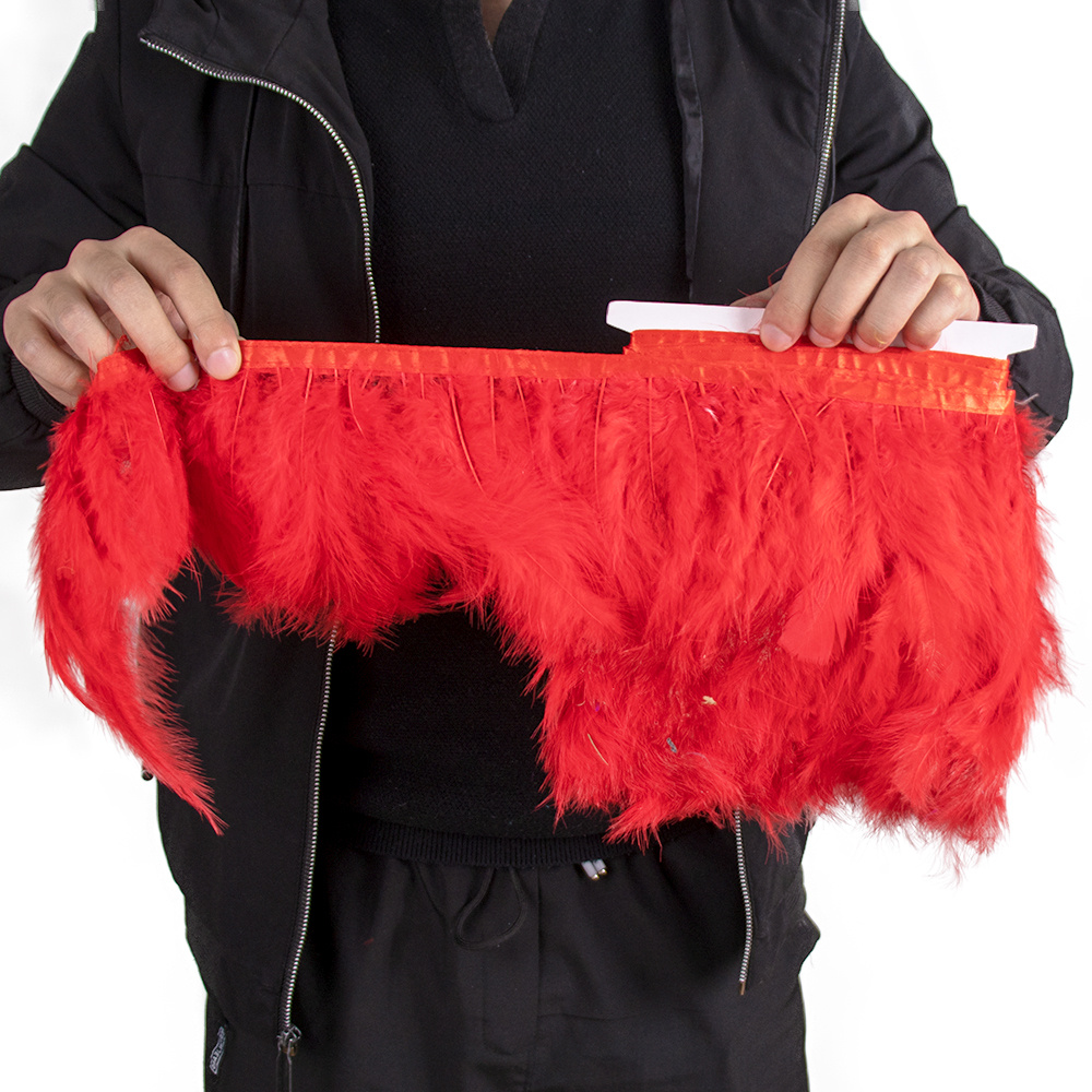 1M Fluffy Turkey Marabou Feath - Feather Trim Marabou avaliação e preço