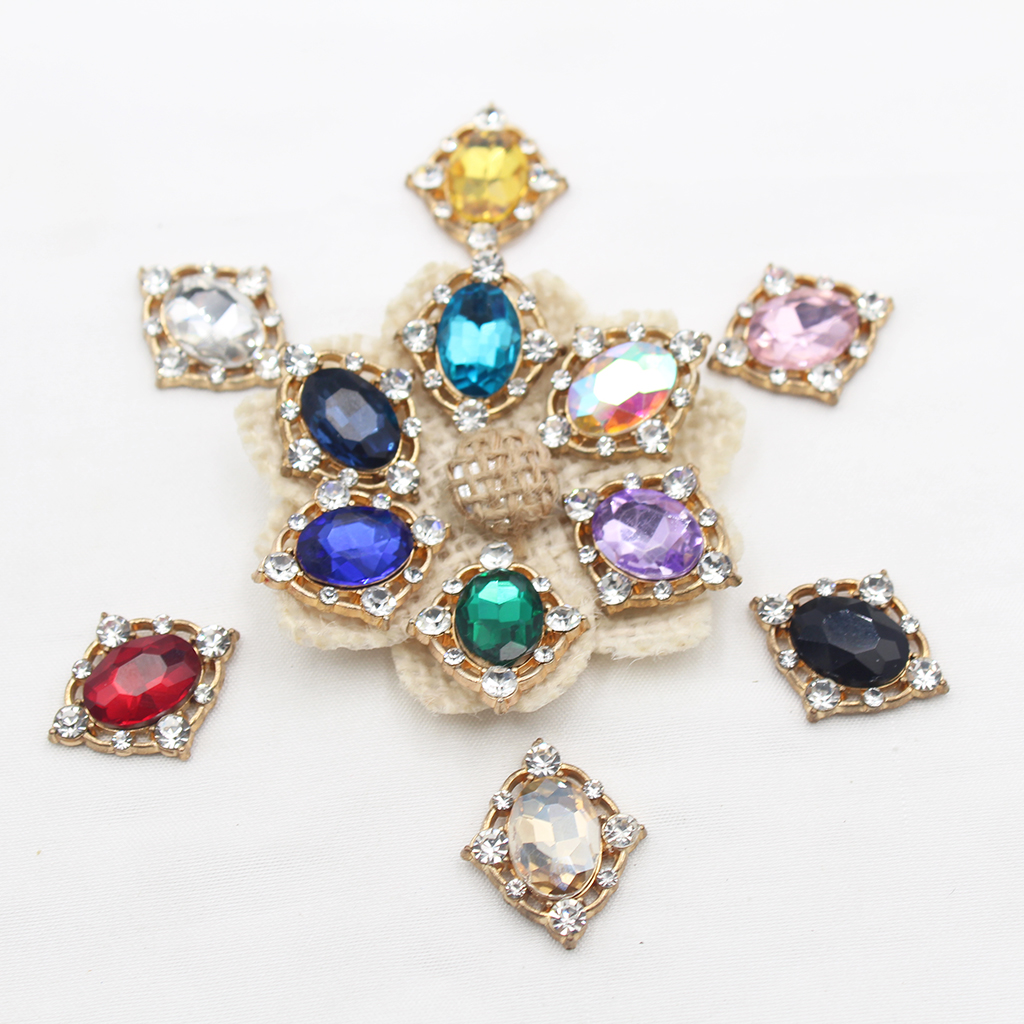 10Pcs Vintage Crystal Sew on C - Sew On Rhinestone avaliação e preço