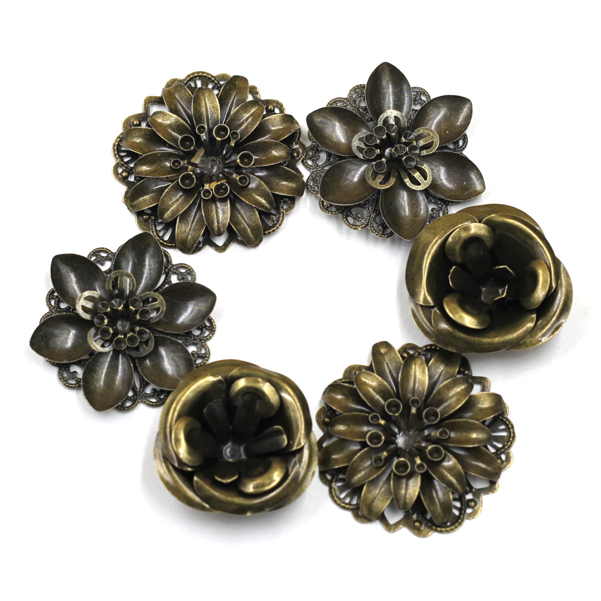 6Pcs Embellishments Combinatio - Embellishment Crafts avaliação e preço