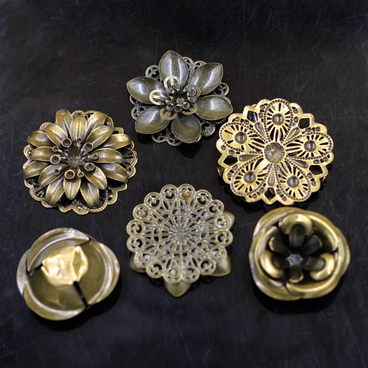 6Pcs Embellishments Combinatio - Embellishment Crafts avaliação e preço