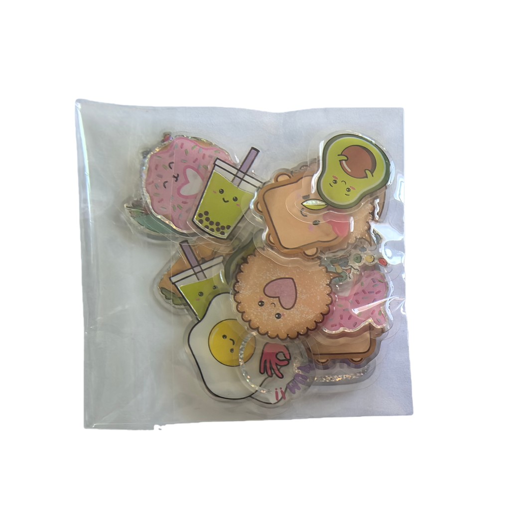 45 Pcs Adorable Epoxy Stickers - Craft Embellishment World avaliação e preço