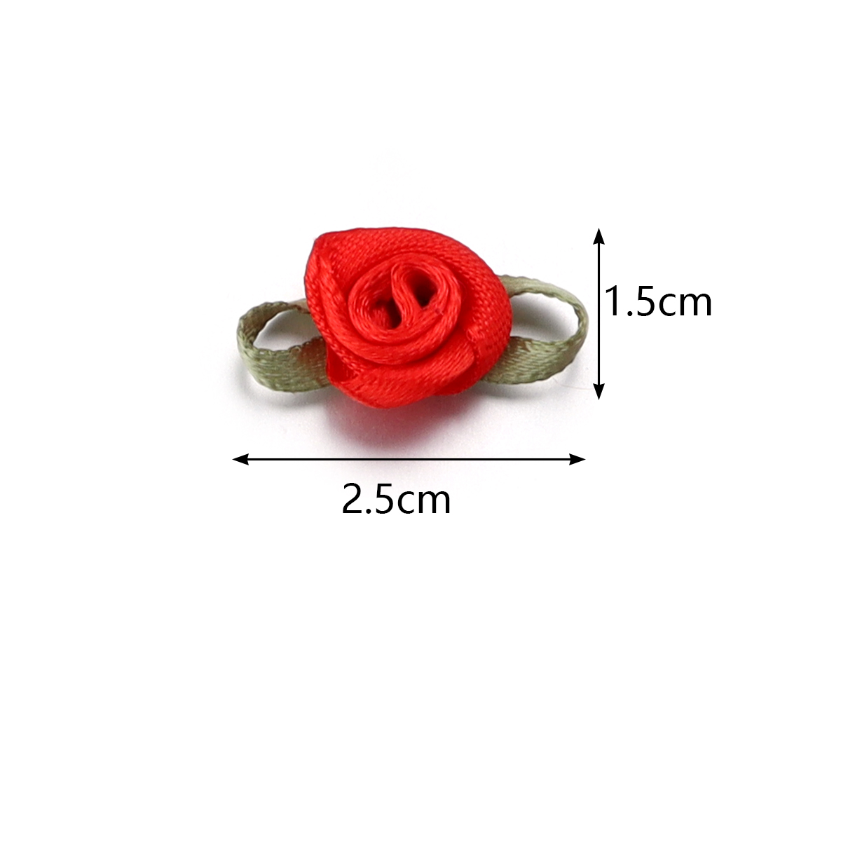 50Pcs 1.5x2.5cm 18 Colors For  - Embellishment Crafts avaliação e preço