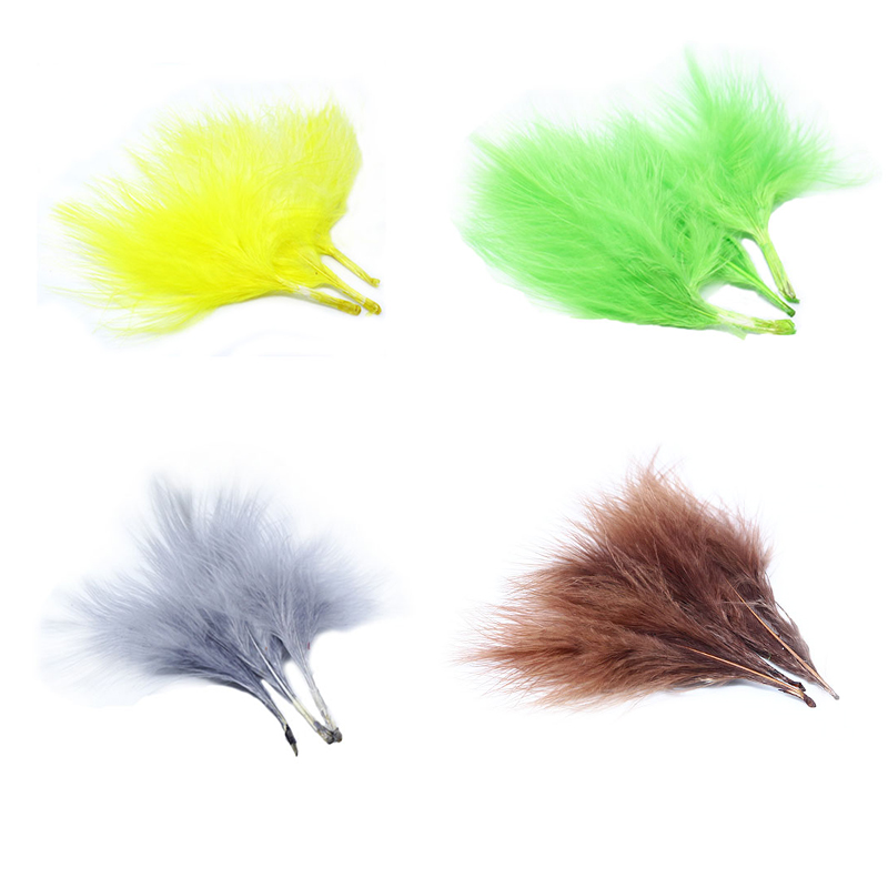 Selected 20feathers turkey mar - Feather Trim Marabou avaliação e preço