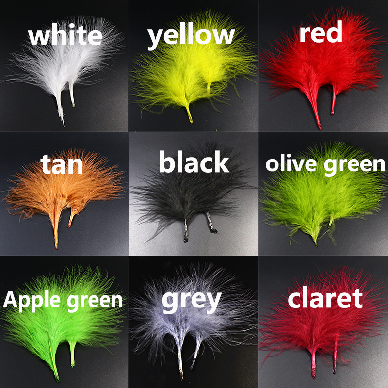 Selected 20feathers turkey mar - Feather Trim Marabou avaliação e preço
