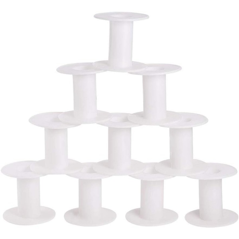20pcs Empty Plastic Spools 2 I - Organza Ribbon Spool avaliação e preço