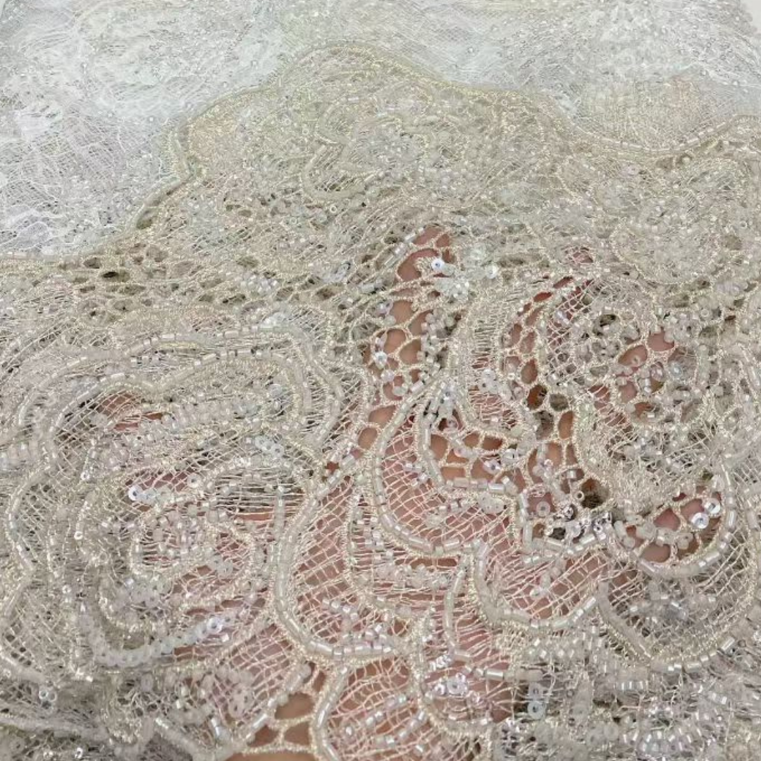 Lastest African French Floral  - Beaded Trim Fringe avaliação e preço