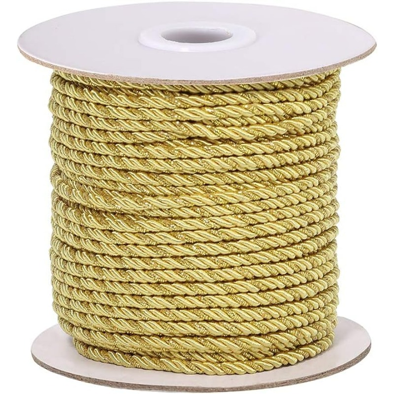 3mm / 35 Yards Metallic Twiste - Cord Trim Twisted avaliação e preço