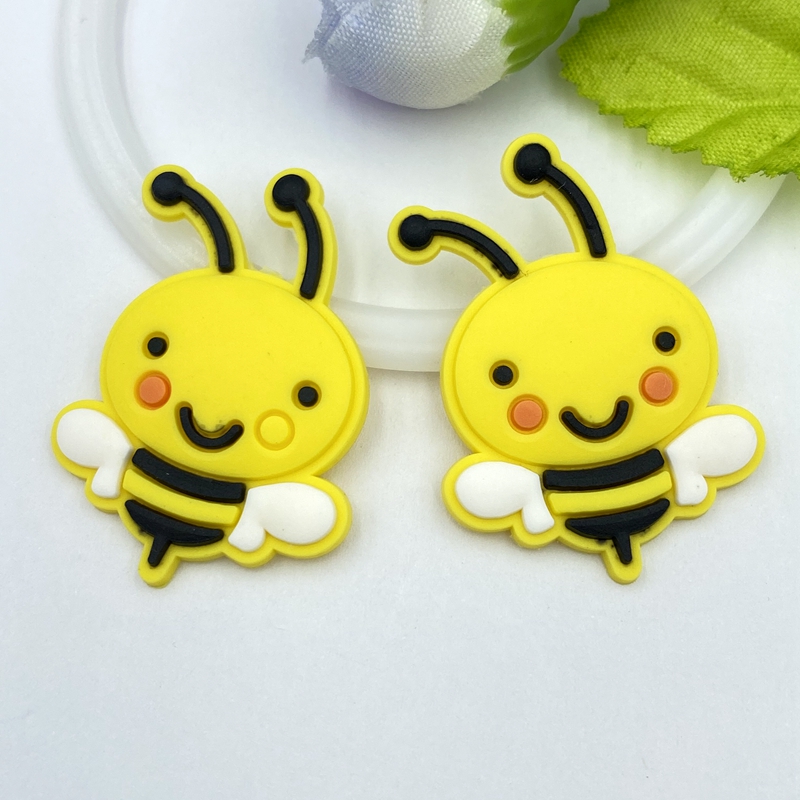 10/20/30pcs cute PVC bee flexi - Embellishment Glue Craft avaliação e preço